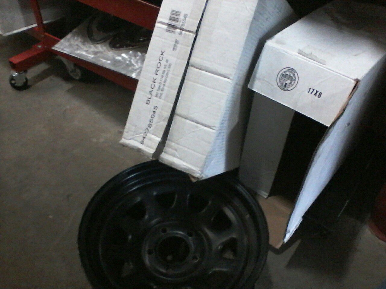 5 JK jeep rims wheels