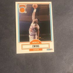 Patrick Ewing 1990-91 Fleer #125