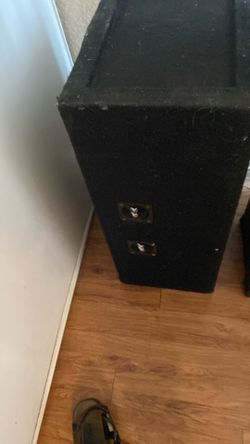 Concept speakers box 10 inch speakers