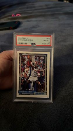 Shaquille O’Neal ‘92 draft Magic Card