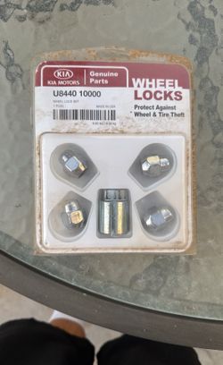 Kia Motors Wheel Locks
