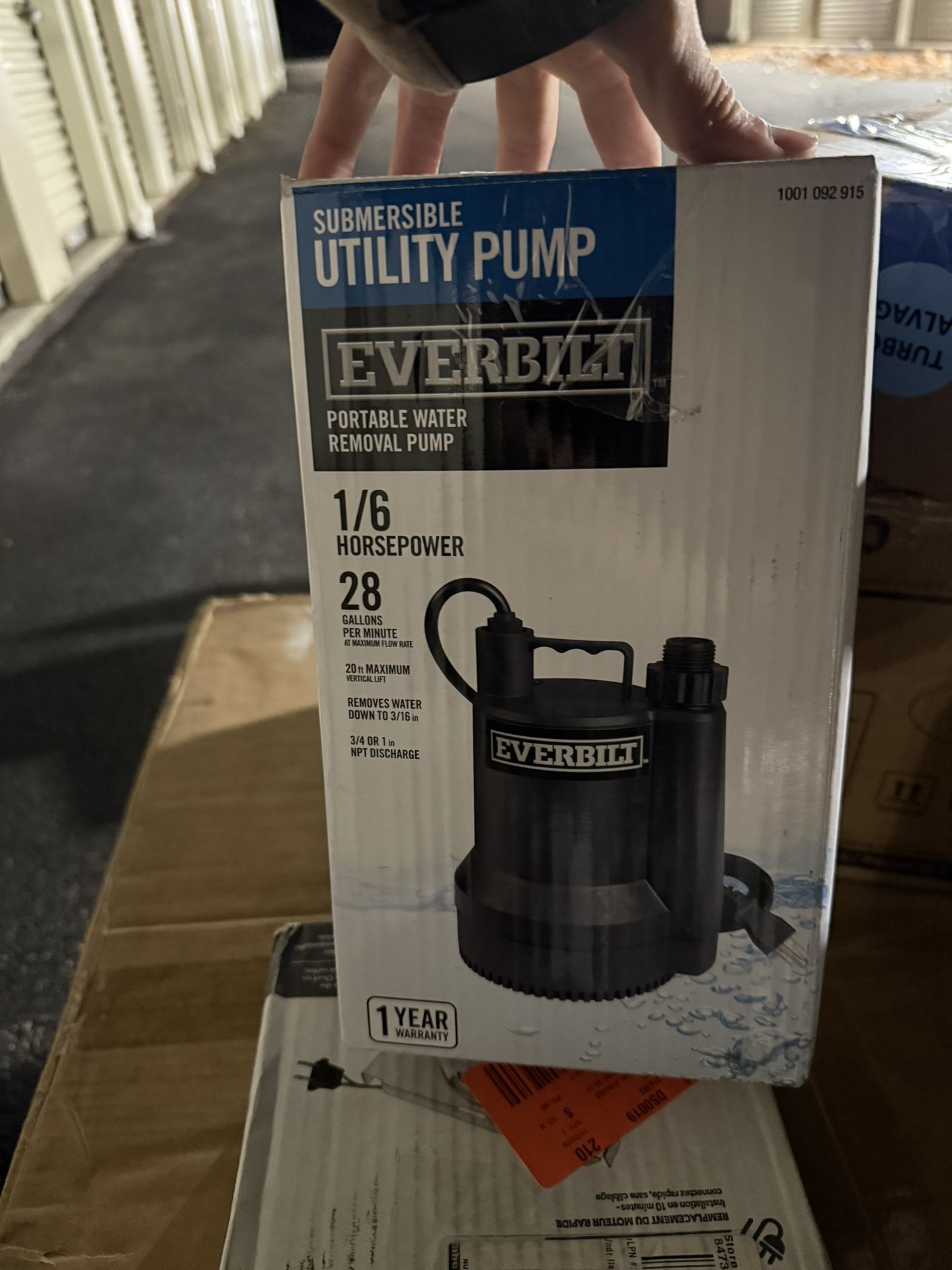 42% OFF retail utility pump ( retail $119 )