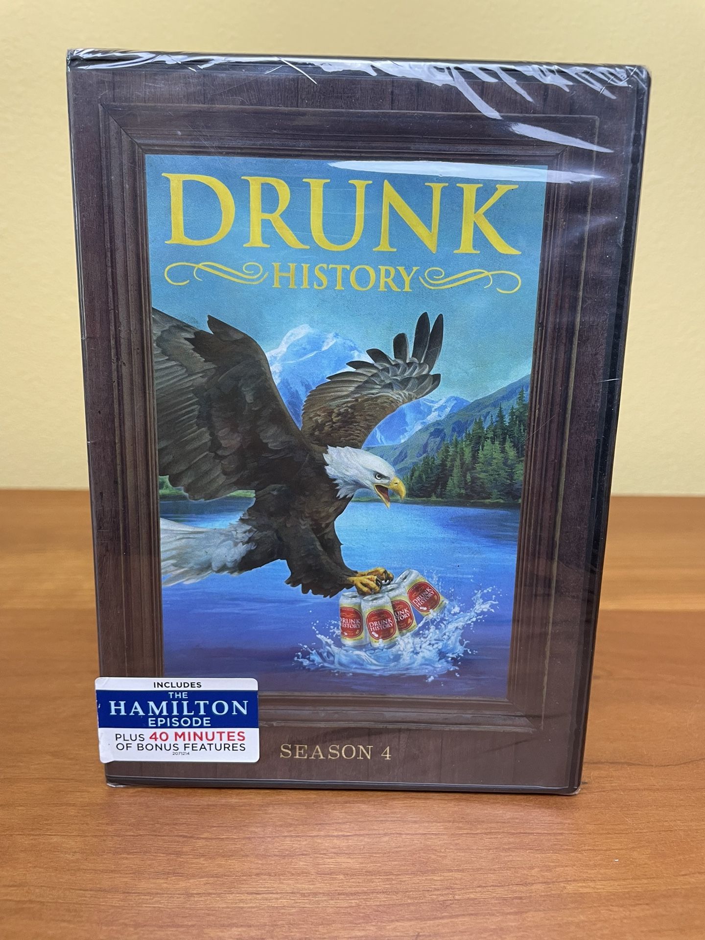 Drunk History Season 4 DVD Set Sealed