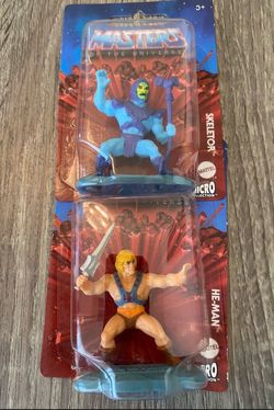 Brand New Mini - character He-man & Skeletor $10 each