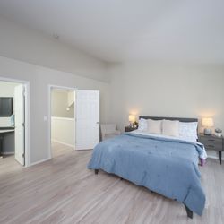 California King Bed Frame | Burnt Driftwood Color