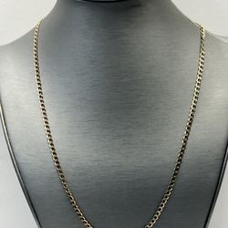Gold  Chain 10k 22inches 0.4mm#431