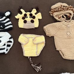 Crochet Newborn Baby Outfits