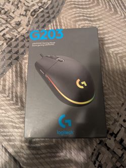 NEW Logitech G203 Lightsync Wired USB Gaming Mouse
