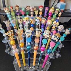 Doorable Pens. Beaded Pens