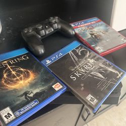 PS4 Slim 3 Games( No Power Chord)