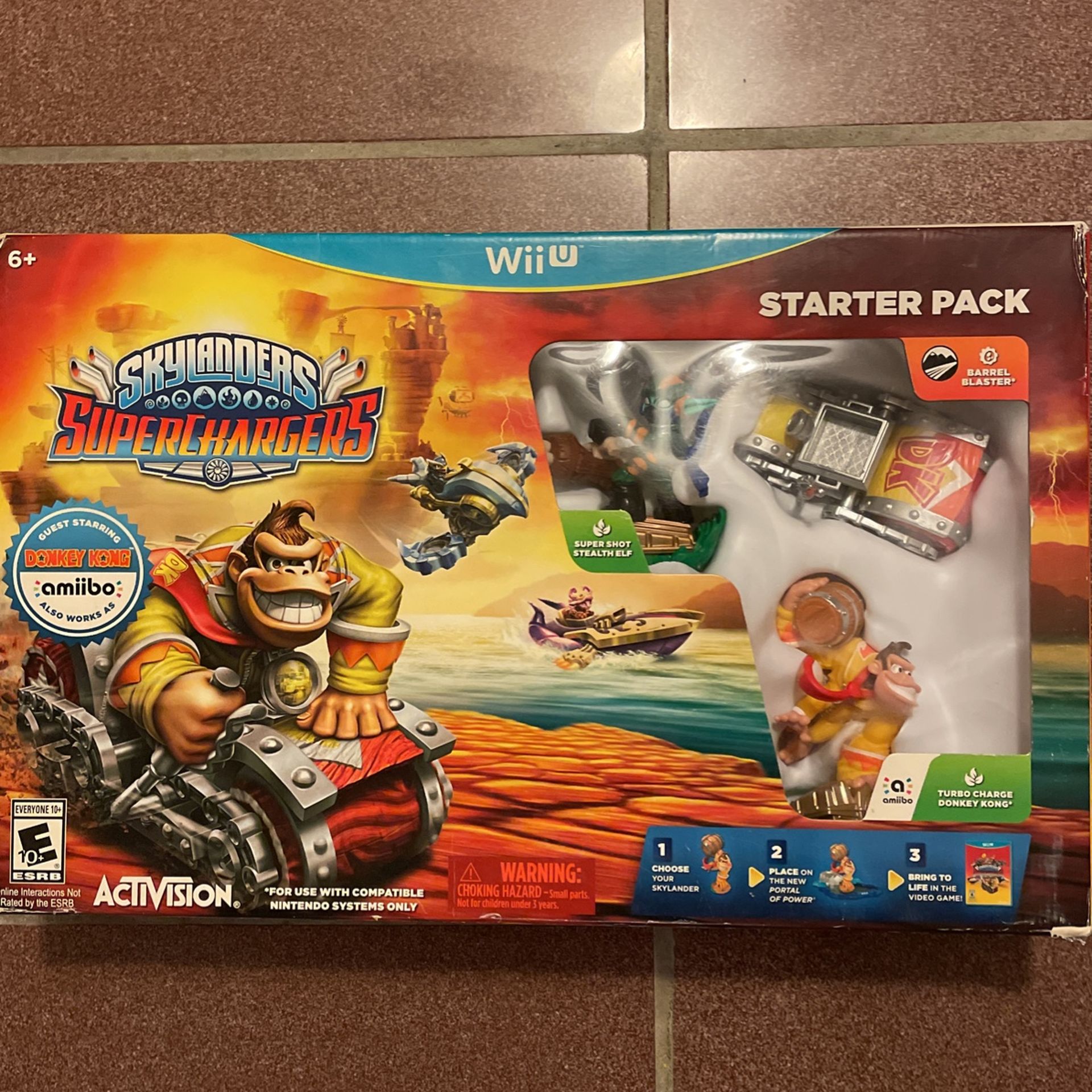 New Wii Skylanders Superchargers StarterPack