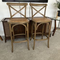 Bar Stool Set Of 2 Like New
