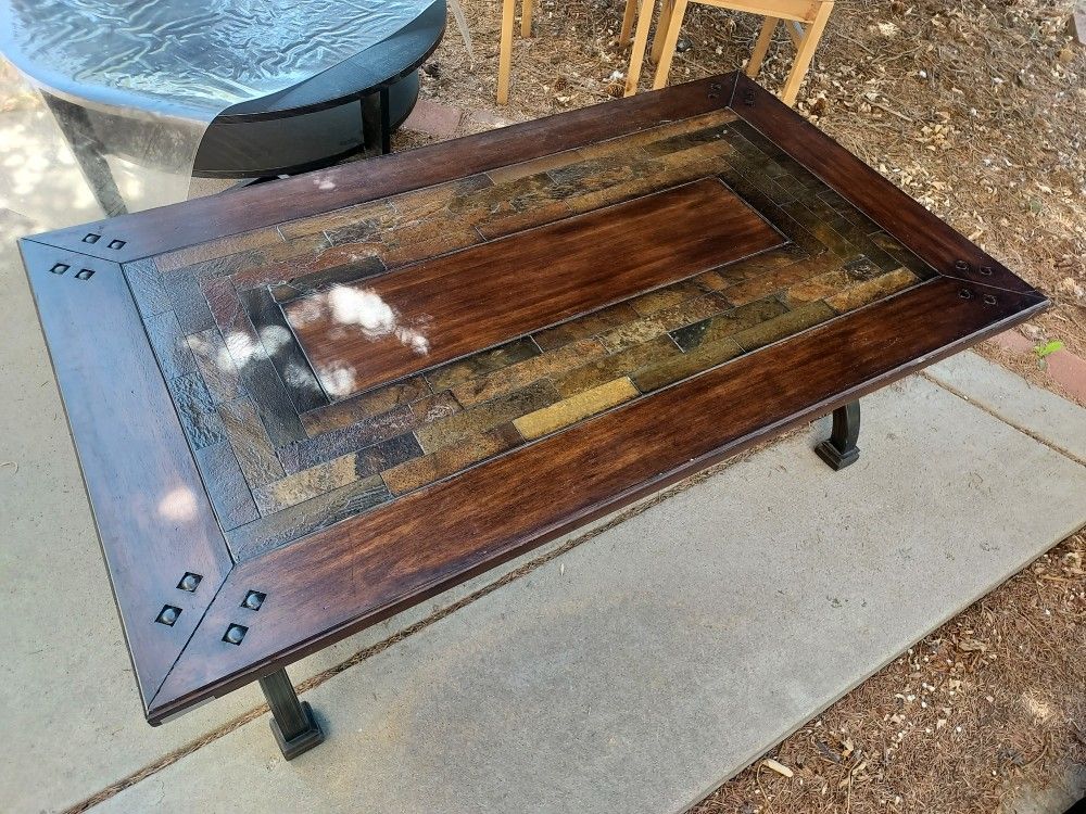 Heavy Duty Rustic Coffee Table