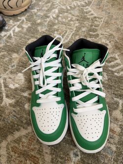 Nike Air Jordan 1 Mid Lucky Green