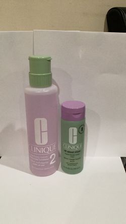 Clinique Clarifying Lotion and Clinique Liquid Facial Soap