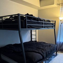 Full Over Queen Bed frame 
