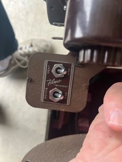Vintage Bell & Howell Filmo “Master” Film Projector with Original Case