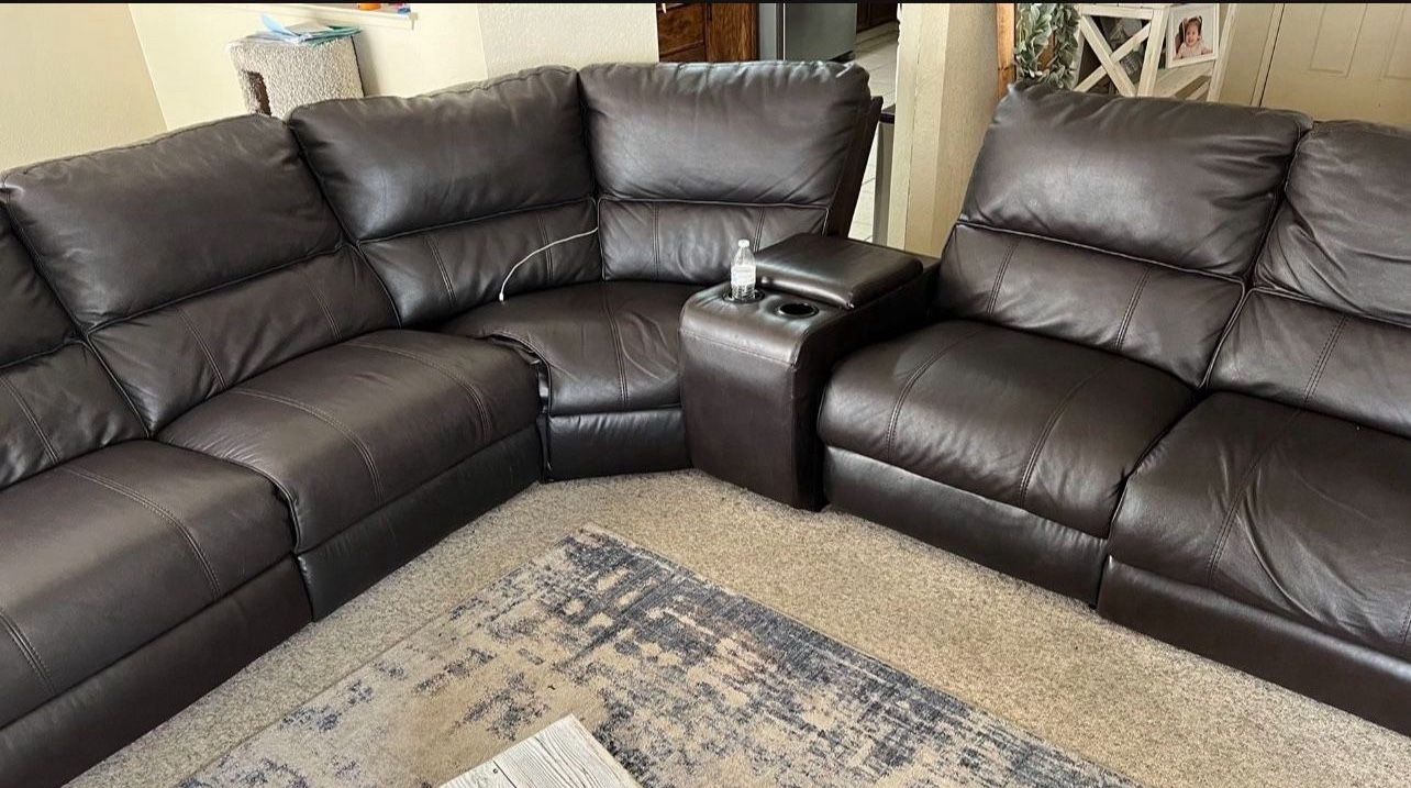 Leather Couch