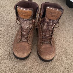 Danner Goretex Real Tree Thinsulated Ultra Steel Toe Mens Size 10 Boots 