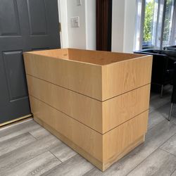 Extra Large Modern Wooden Planter