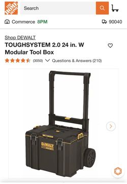 DeWalt tool box