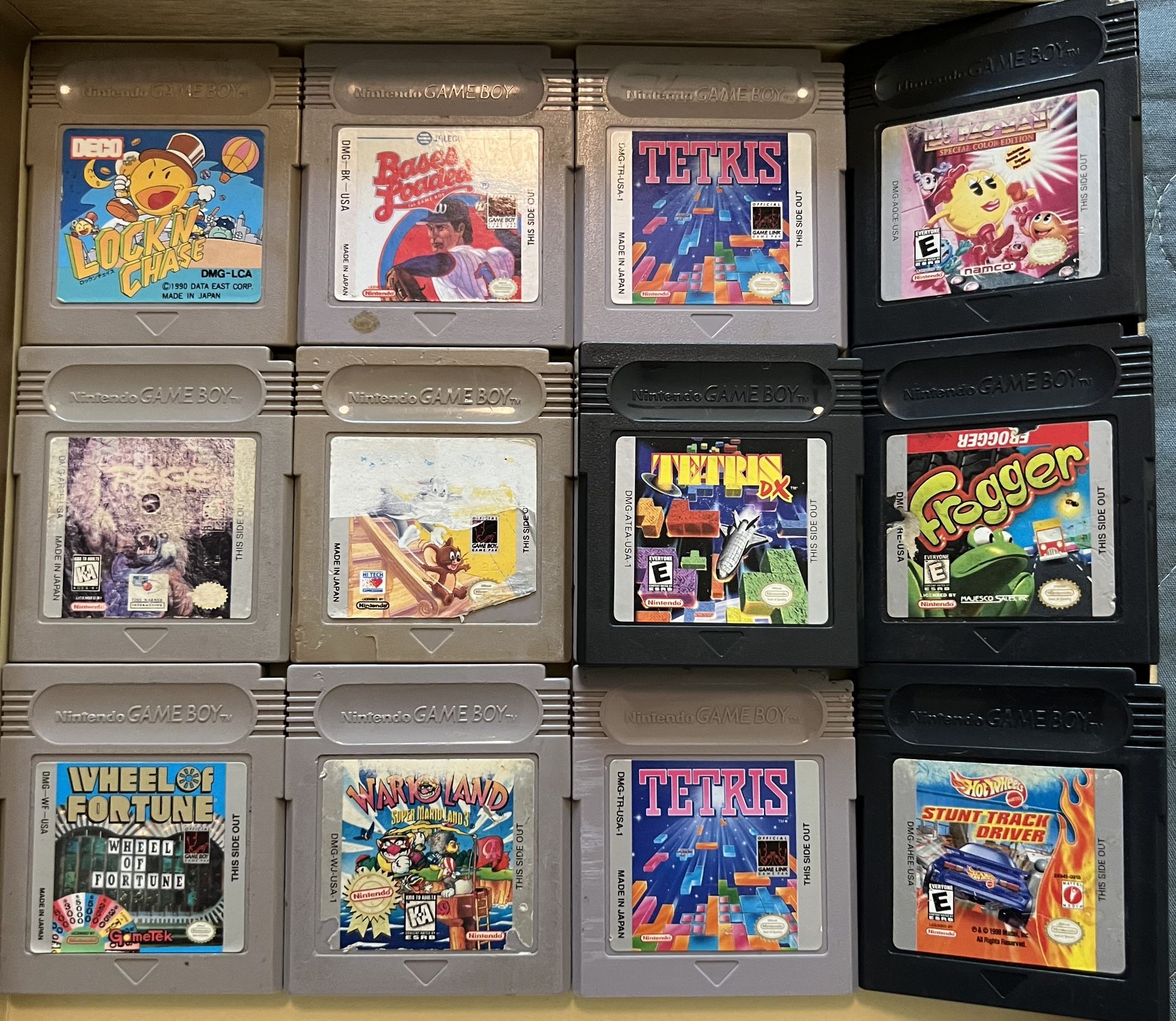 Nintendo Gameboy Game Lot (12)