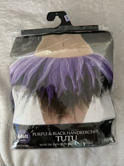 Purple And Black Handkerchief Tutu
