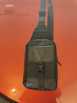 True Religion Unisex Crossbody Sling Bag