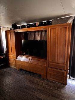 Queen size head board.