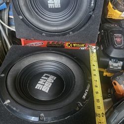  Alpine Base Line Subwoofer 12' Single Box 200 For Both