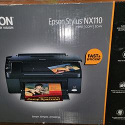 Brand New Epson Stylus NX110 Printer/Scanner $69