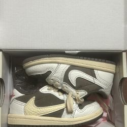 Travis Scott Nike Air Jordan 1 Low Toddler 6C