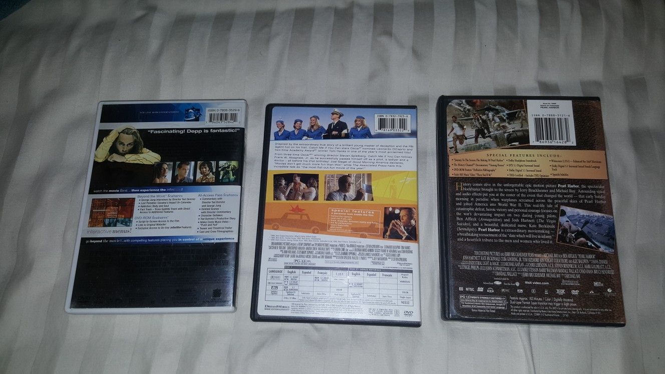 Blurays and DVDs