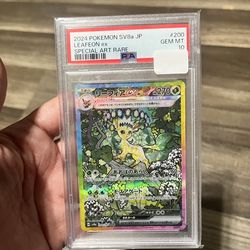 Japanese leafeon PSA 10