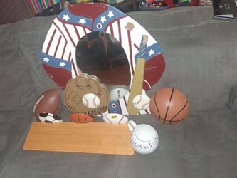 Hanging Sports Wall Decor