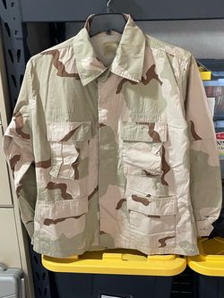 Shirt, desert camouflage, large short