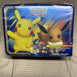Pokémon TCG: Pikachu & Eevee Collector’s Chest (Lunch Box Tin)