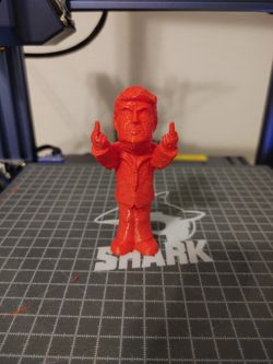 ***Trump 3D Print Posing-Funny***