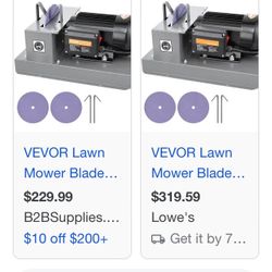 Sharpener Mower Blade