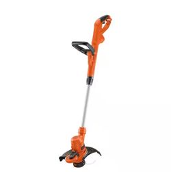 BLACK+DECKER 14 in. 6.5 AMP Corded Electric Single Line 2-in-1 String Trimmer & Lawn Edger with Automatic Feed and POWERDRIVE @T4-287