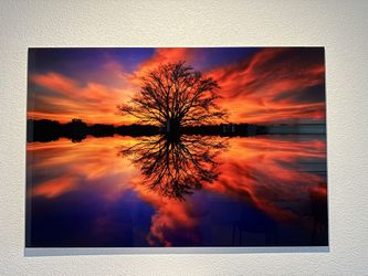 Large Glass Art Work