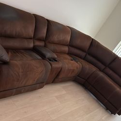Brown Sofa