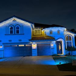 Christmas Light Installation