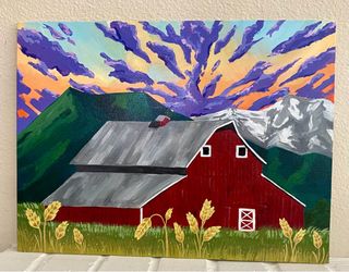 “RED BARN” - Artwork by Cassie