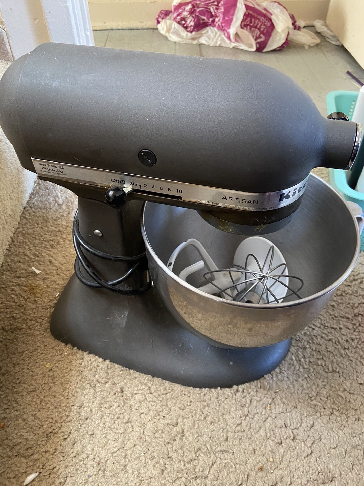 KitchenAid stand mixer