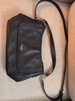 Kate Spade Black Pebbled Leather Crossbody / Shoulder Bag