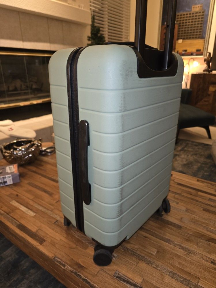 away The carry on luggage Sea Green Hard Shell Small Suitcase Travel Bag