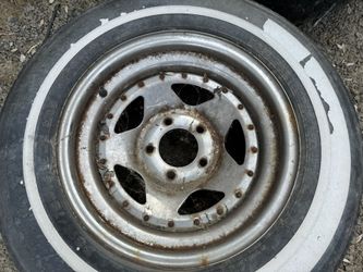 15” Rims & Tires Off A Chevy Monte Carlo