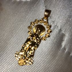 Virgin Mary Chain Pendant 