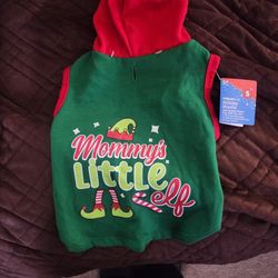 2 Holiday Dog Sweaters and 1 Hoodie